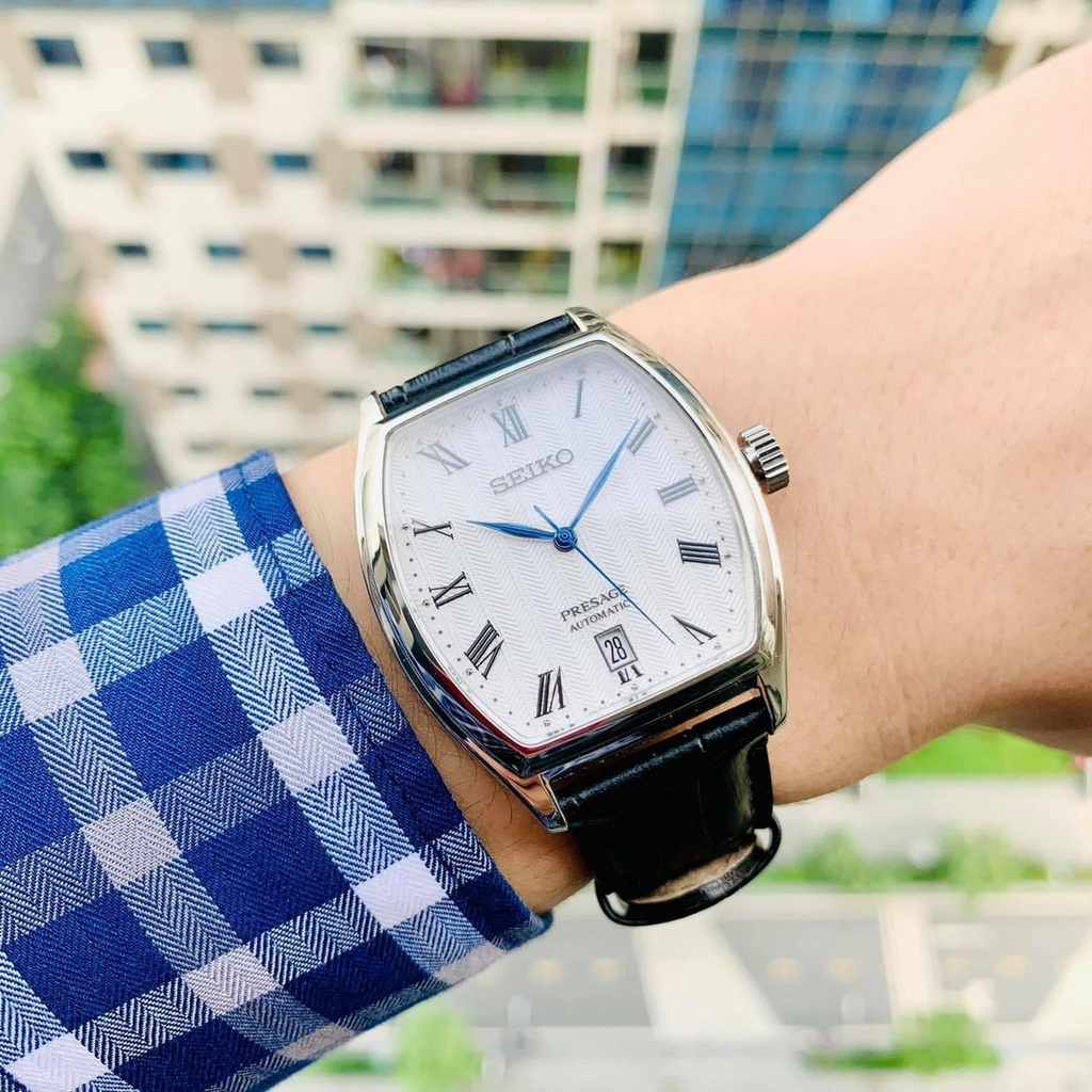 Đồng hồ nam SEIKO Automatic Presage Tonneau Classic SARY111 BẢN NỘI ĐỊA NHẬT