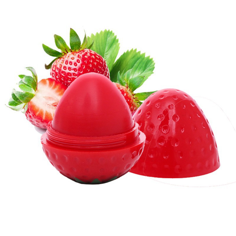 ROMANTIC BEAR Son dưỡng dâu tây cấp ẩm chống khô môi chăm sóc dưỡng môi | BigBuy360 - bigbuy360.vn