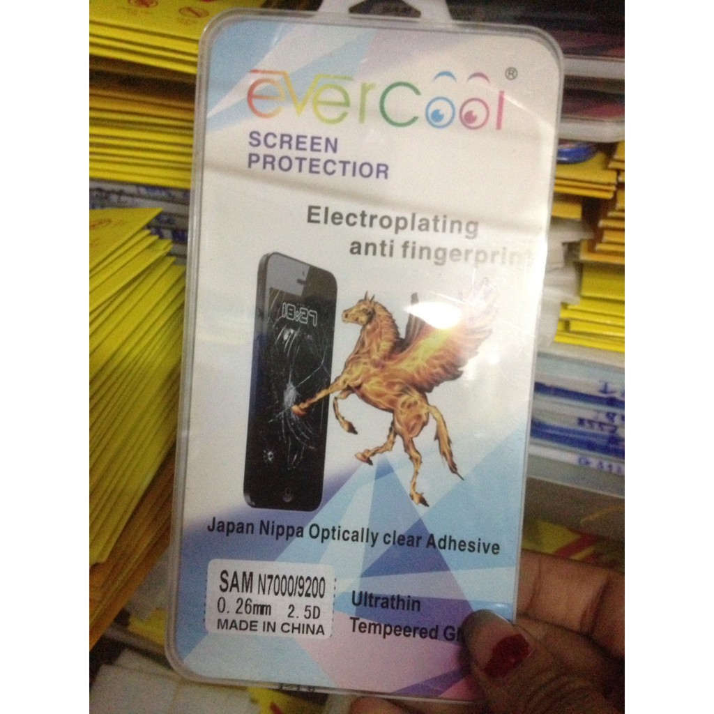 kính cường lực cho samsung NOTE 1/n7000...