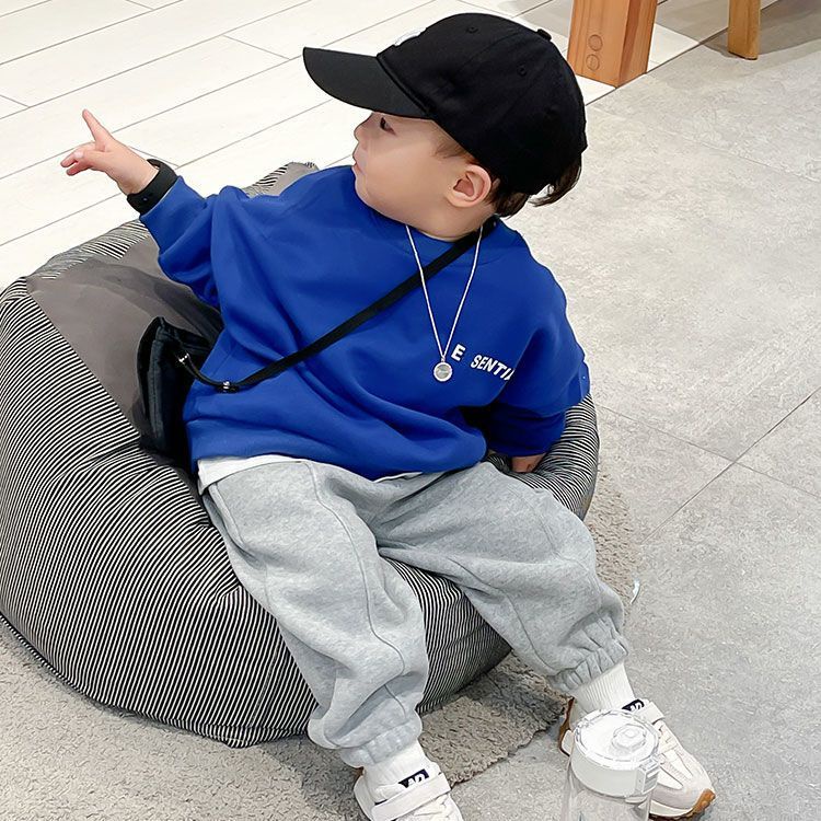 Bộ Đồ Dài Tay Hai Món Thời Trang Xuân Thu Cho Nam Nữ