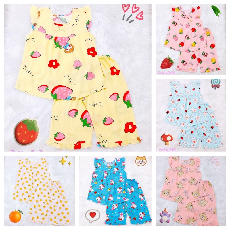 bộ lanh tole bé gái size từ 24-45kg
