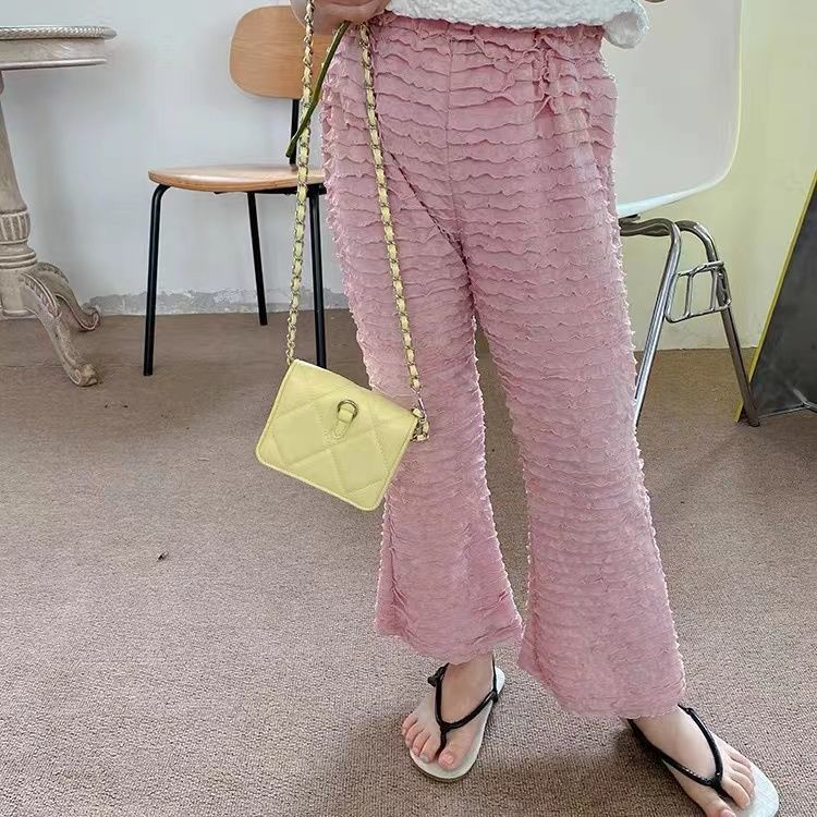 Quần ống rộng Thiết Kế Mỏng Thời Trang Mùa Hè Mới Dành Cho Bé Gái 2022