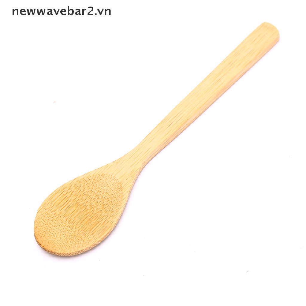 Set 2 Muỗng Tre Tròn Múc Cà Phê / Mứt Tiện Lợi
