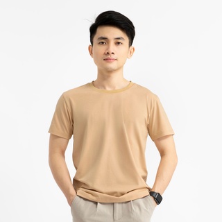 Áo Thun Trơn Nam Cotton Basic 180GSM