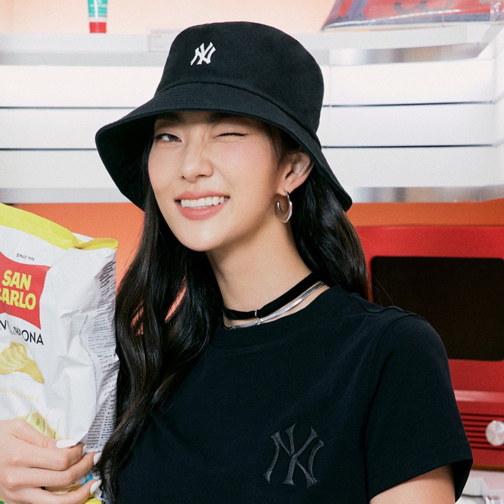| Tổng hợp | Nón kết thời trang MLB NY YANKEES BUCKET HAT BEIGE Freesize - Ảnh thật 100%