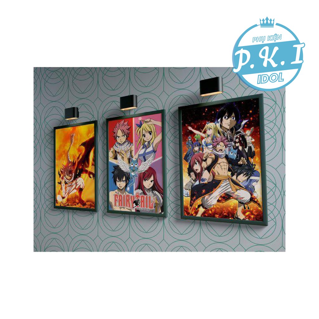 COMBO 3 NOTEBOOK + 3 POSTER A4(Fairy Tail) - QUÀ TẶNG ANIME