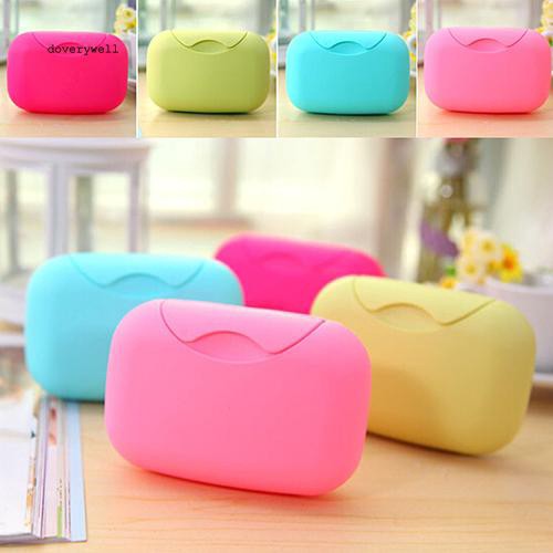 Hộp đựng bánh xà phòng du lịch màu kẹo ngọt