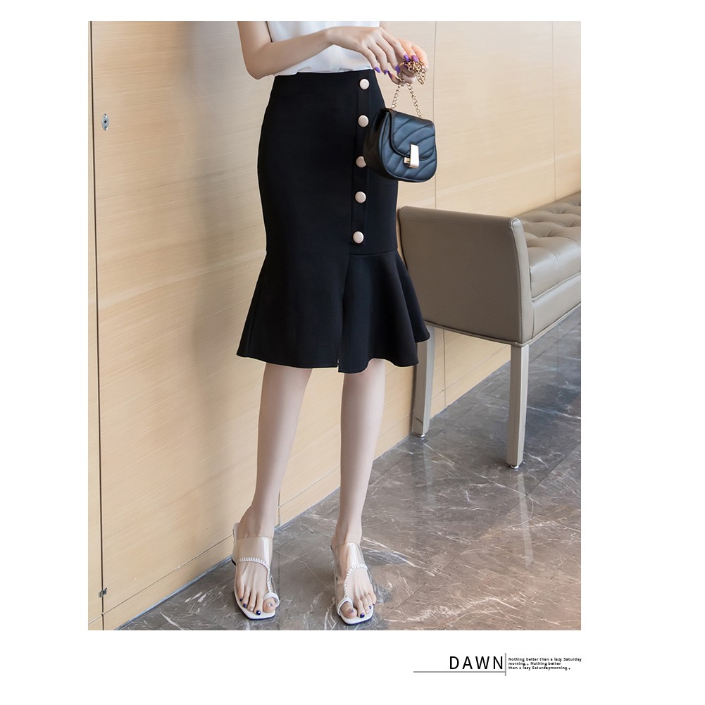 Chân Váy Đuôi Cá Lưng Cao Thời Trang Công Sở 2020 | BigBuy360 - bigbuy360.vn