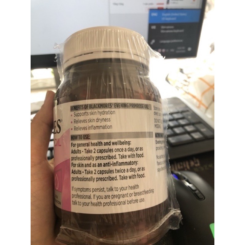 (2024) Tinh dầu hoa anh thảo Blackmores 190 viên hàng Úc | BigBuy360 - bigbuy360.vn