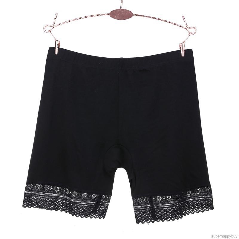 Quần lót viền ren màu trơn cho nữ