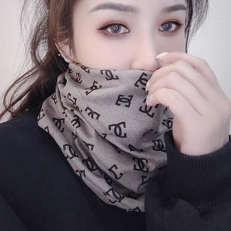 HG0269 khăn quàng cổ/khăn chùm đầu nữ thun co giãn thu đông hàng nhập