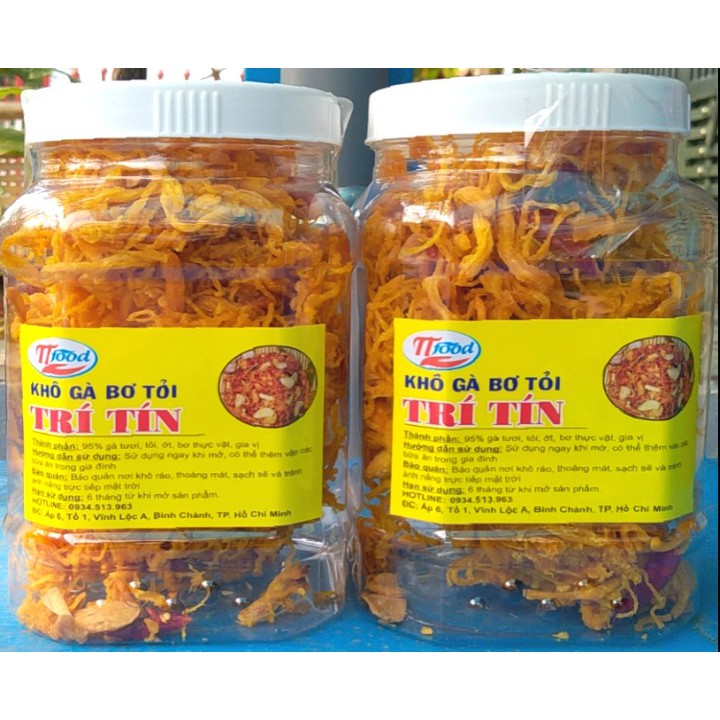 1kg khô gà bơ tỏi