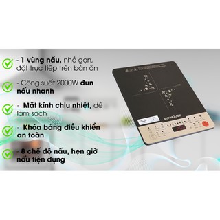 Bếp điện từ SUNHOUSE SHD6861 [New 100%]