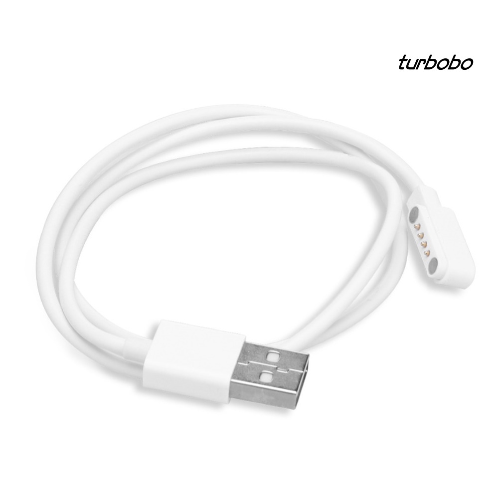 Cáp sạc turbobo 4pin cổng usb cho đồng hồ thông minh trẻ em