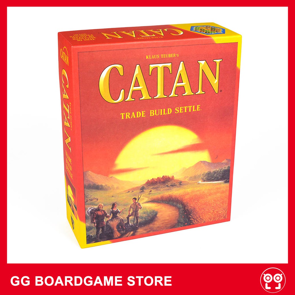 Catan - Xây dựng thành phố - bản tiếng anh cao cấp