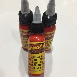 Mực tập xăm mầu đỏ Lipstick Red
