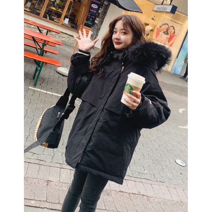 Áo Khoác Nữ Kaki Dáng Dài Chữ Lưng Siêu Hot