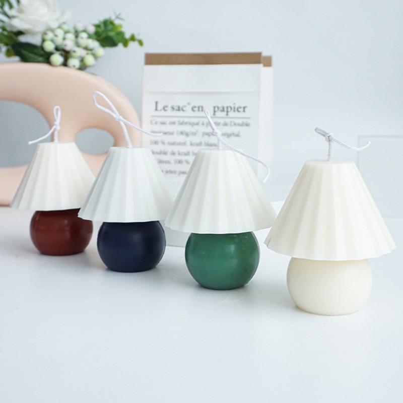 Khuôn Làm Nến Hình Đèn Để Bàn Mini