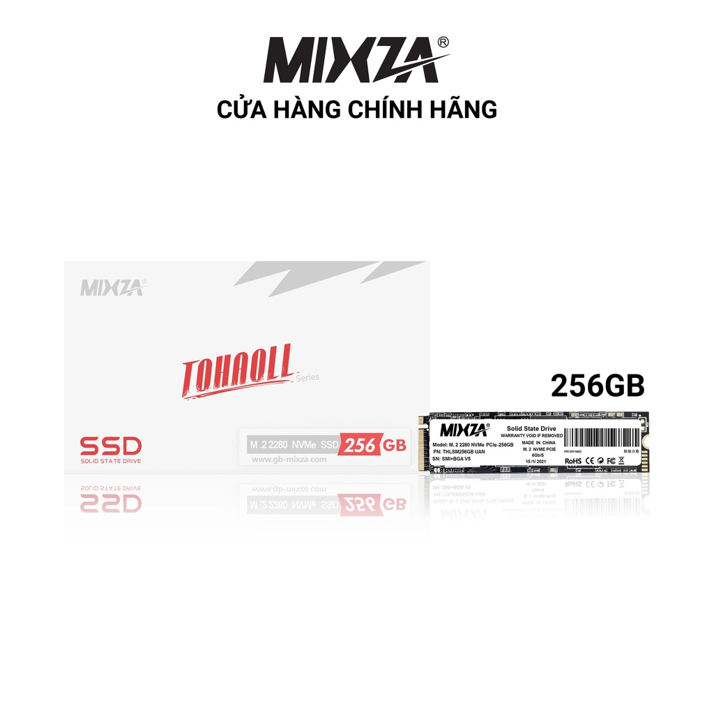 Ổ Cứng SSD 256GB M.2 NVME PCIE MIXZA I Mixza Vietnam