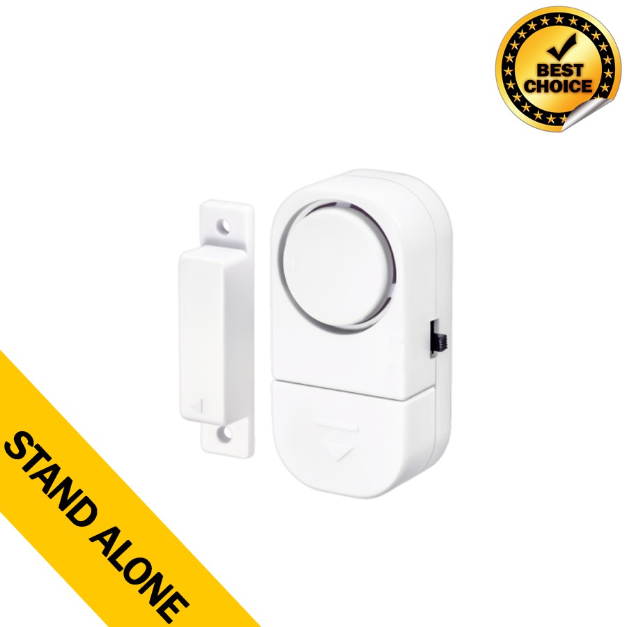 Chuông Báo Động Gắn Cửa Chống Trộm, Chuông Kêu Khi Có Người Mở Cửa, Dùng Pin D98