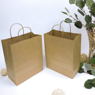 Túi giấy xi măng túi giấy kraft Nhật T15, 21*15*30cm