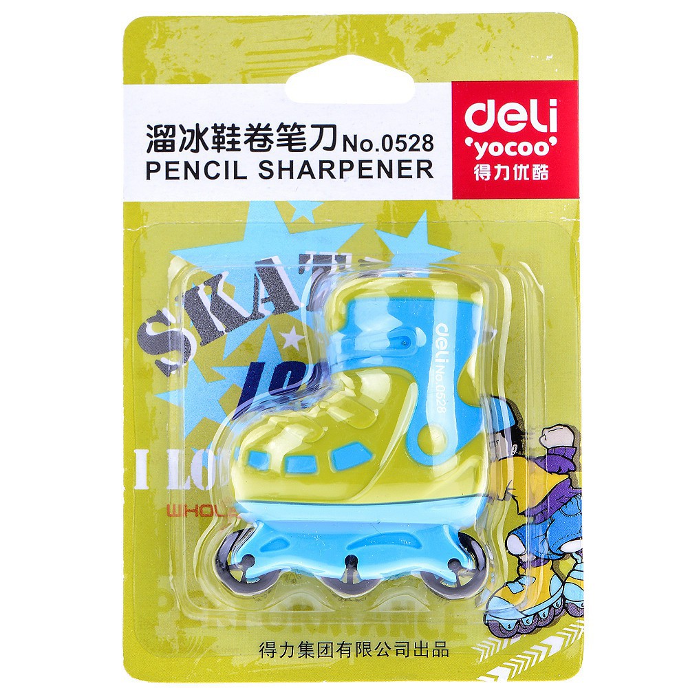 Chuốt Gọt Bút Chì DELI 528 - Màu Ngẫu Nhiên