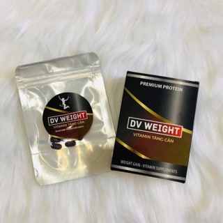 Thanh lý vitamin tăng cân DV weight combo 2 hộp