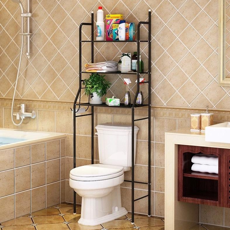 Kệ Nhà Vệ Sinh Toilet, Bồn Cầu Sơn Tĩnh Điện 3 Tầng Cao Cấp