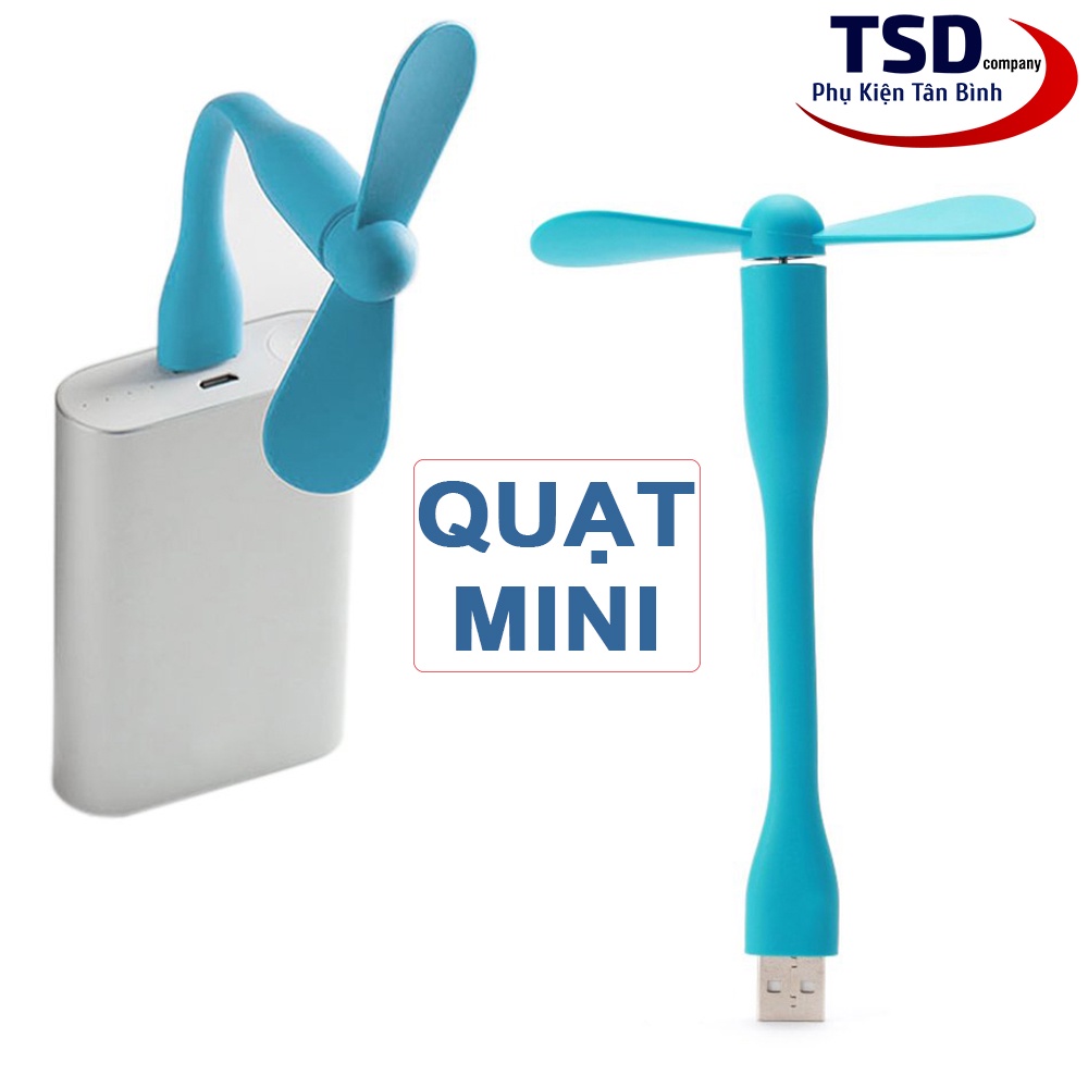 Combo Đèn Led USB &amp; Quạt Mini Siêu Mát