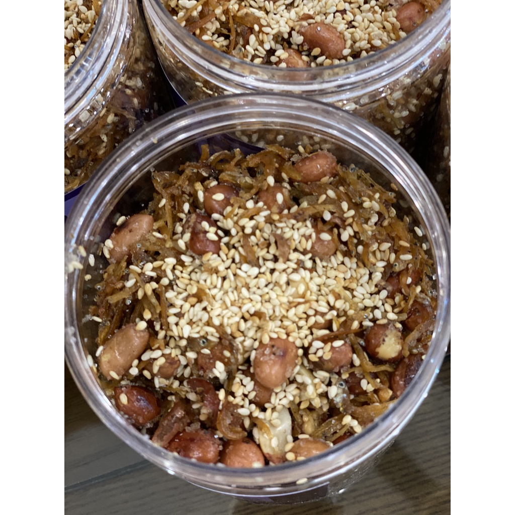 Cá Cơm Sữa Rim Lạc Vừng Trắng hộp 400g | BigBuy360 - bigbuy360.vn