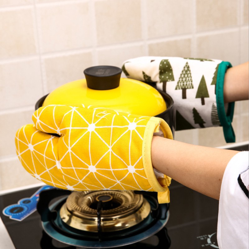Găng tay SWEEJAR vải cotton cách nhiệt cho nhà bếp