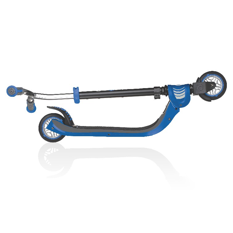 Xe trượt scooter Globber Flow Foldable 125 - Đen/Xanh dương