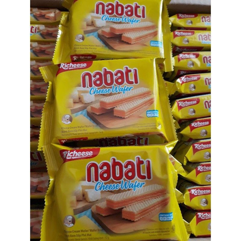 Combo 10 gói bánh nabati 50g date mới liên tục