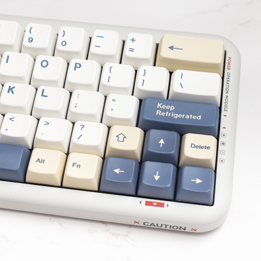 141 Phím GMK Soyamilk Keycaps MDA Profile PBT Dye Sub Bàn phím cơ Keycap