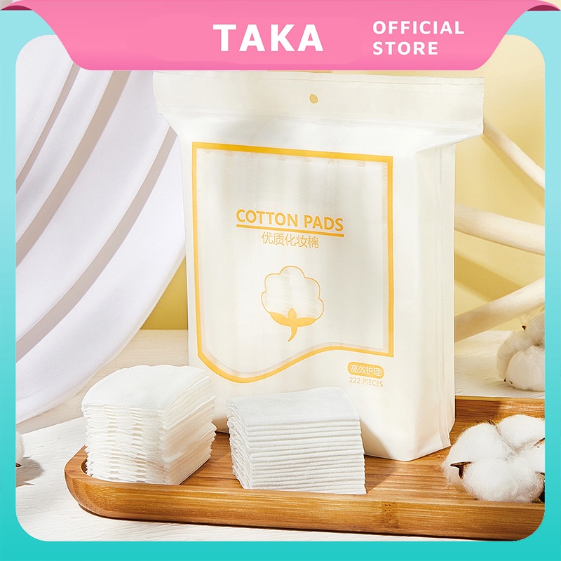 Bông Tẩy Trang 3 Lớp Cotton Pads 222 miếng  giá rẻ TAKASTORE  TT