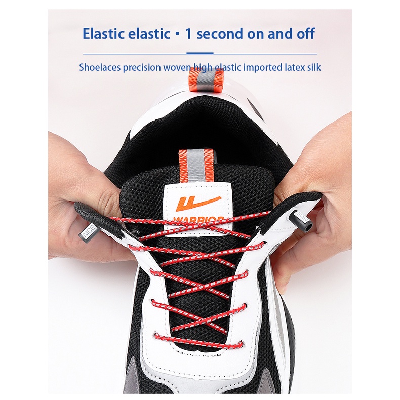 1 Cặp Dây Buộc Giày Co Giãn Không Cần Buộc Tiện Lợi