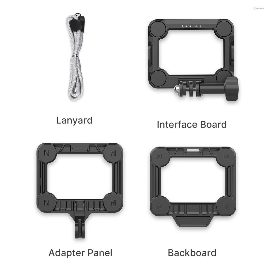 Giá đỡ từ tính Ulanzi GP-16 3 trong 1 cho camera thể thao 10/9/8