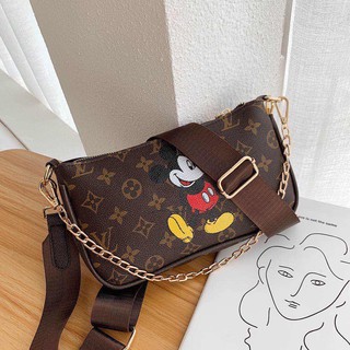 Túi đeo chéo LV Mickey