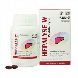 HỘP 30 VIÊN UỐNG HEPALYSE W BỔ GAN GIẢI RƯỢU