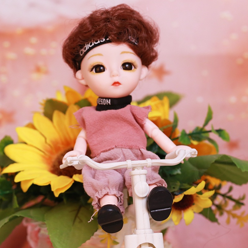 Đầm Công Chúa Mini 17cm Hóa Trang Công Chúa Cho Búp Bê Barbie Dễ Thương