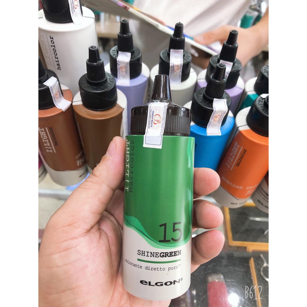 Màu nhuộm trực tiếp không dùng oxy Elgon I - Light 100ml