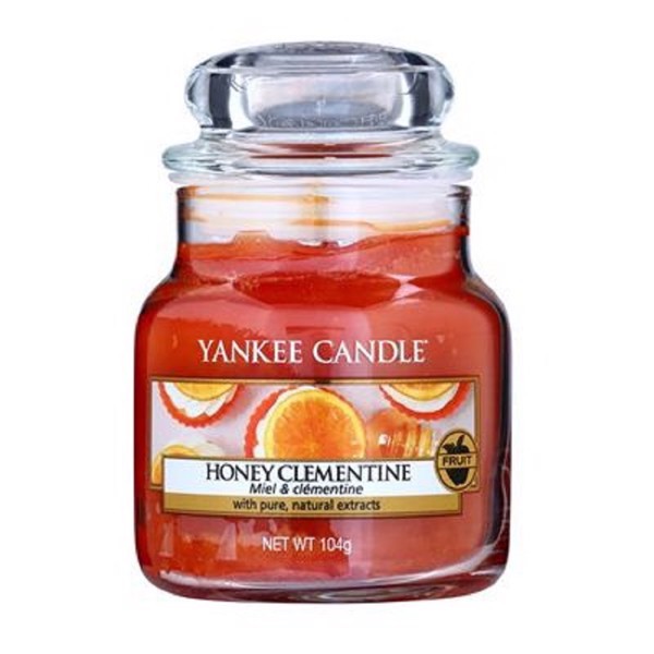 Hũ nến thơm Honey Clementine Yankee Candle YAN3903 (Size S 104g)