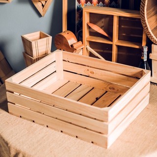 HỘP GỖ PALLET ĐA NĂNG [30x17x40]