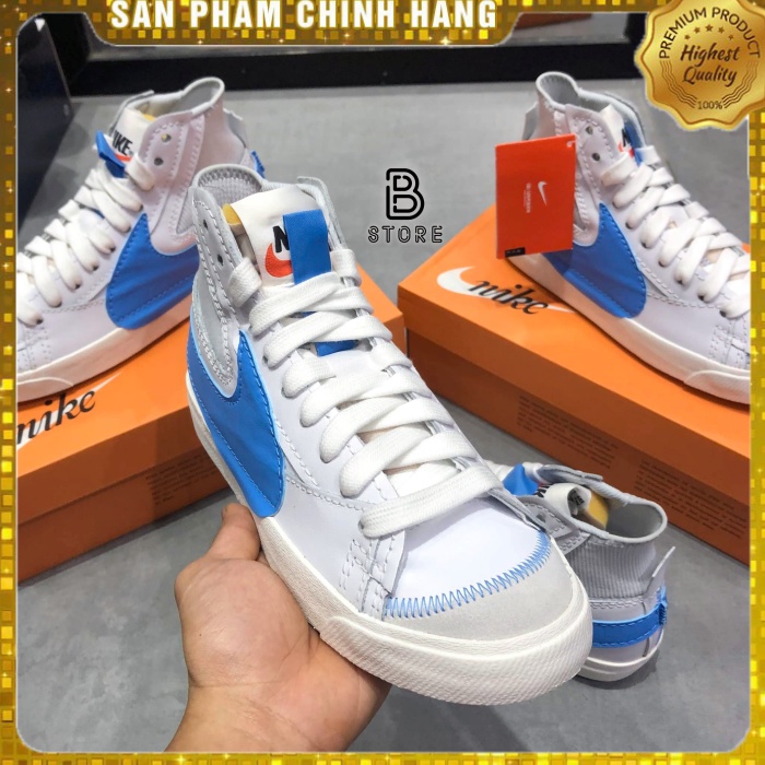 GIÀY THỂ THAO NIKE Mid Blazer 77 Jumbo DD3111 100 🔴Giảm 50K Khi Nhập Mã 🔴