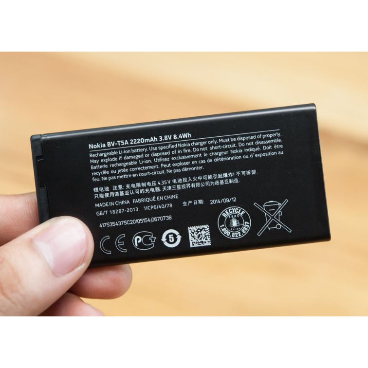 Pin cho Nokia Lumia 730 735 BV-T5A 2200mAh- (PIn Zin