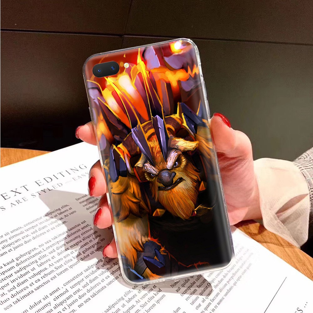 Ốp Lưng Trong Suốt In Hình Game Dota 2 Cho Iphone 11 12 Mini X Xs Xr Pro Max