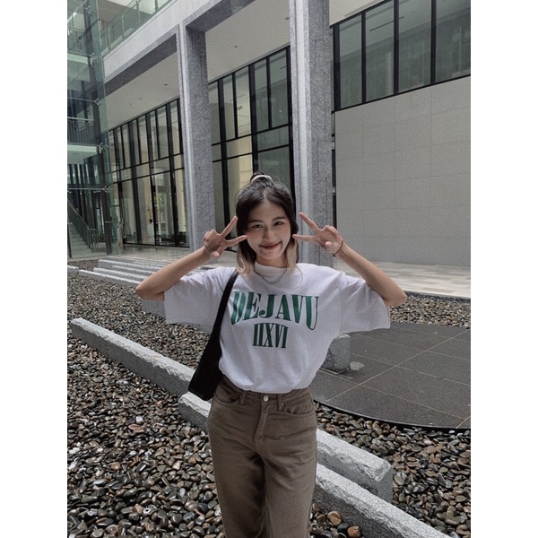 Áo thun DEJAVU IIXVI chất liệu 100% Cotton 2 chiều