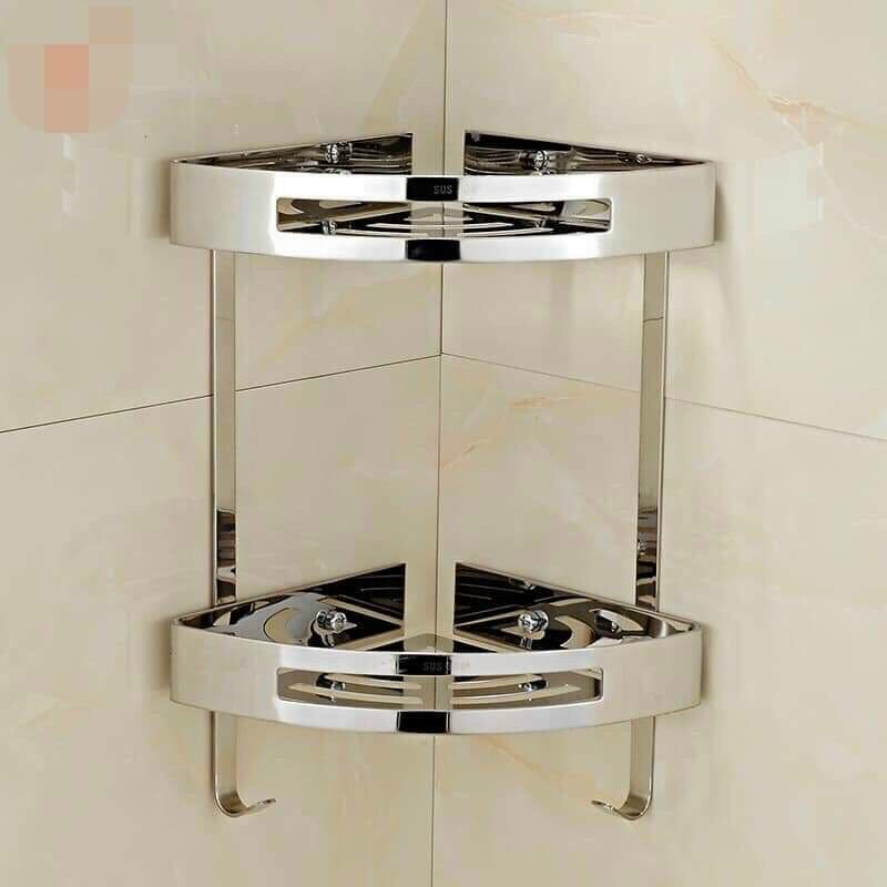 Kệ góc inox 2 tầng | Shopee Việt Nam