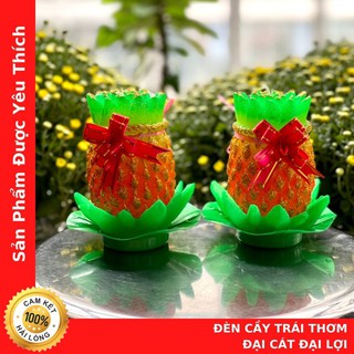Đèn Cầy Trái Thơm Phát Quang - Giá Sỉ - Cửa Hàng Chú Sa Di Hoan Hỉ