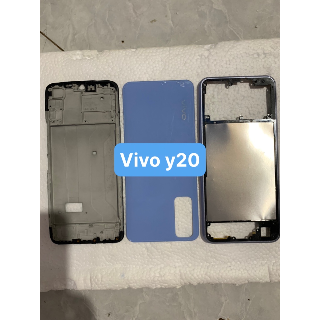 Bộ vỏ xương / khung xương/ lưng vỏ/ khung sườn zin mới điện thoại y20/y12s/y20s dùng chung nhau-vivo